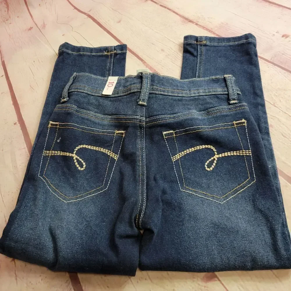 Justice denim capri